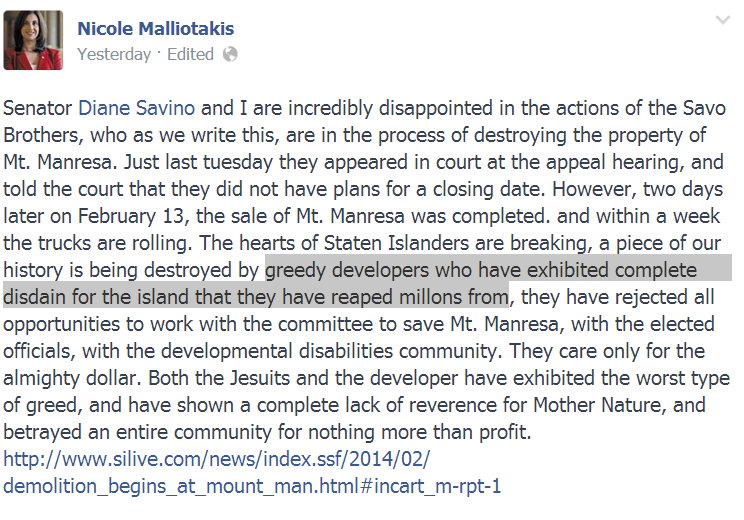 nicole malliotakis staten island