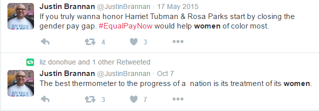 Justin Brannan women's rights