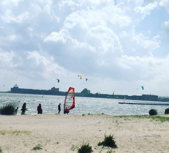 kitesurfing kiteboarding kite boarding surfing brooklyn