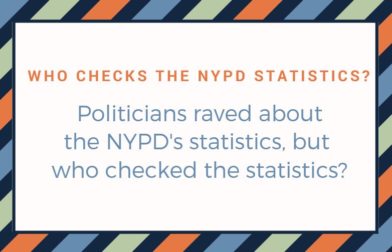 NYPD Statistics Who Checks
