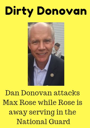 Dirty Congressman Donovan Attacks Max Rose 