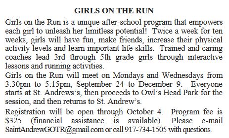 running club for girls bay ridge