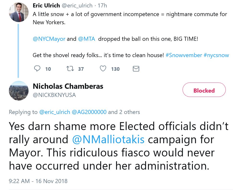 Nicholas Chamberas Nicole Malliotakis Got Burned by Eric Ulrich