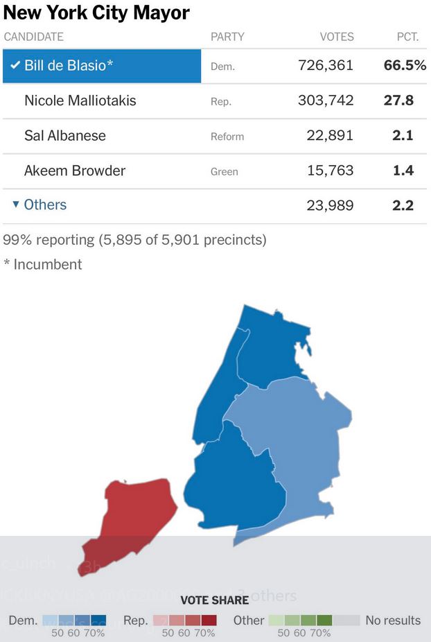 Nicole Malliotakis Lost Mayoral Election