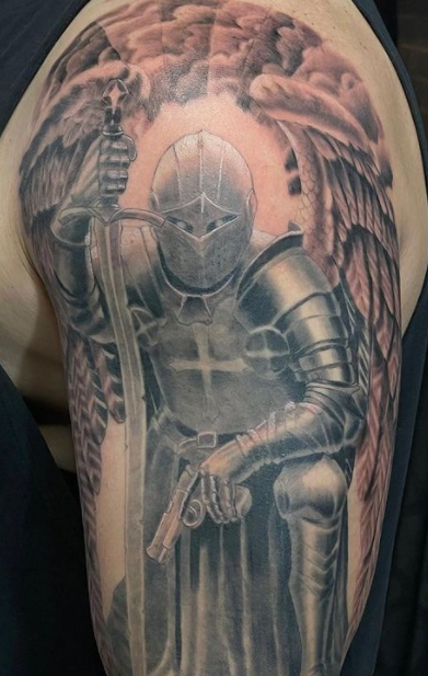 god warrior tattoos