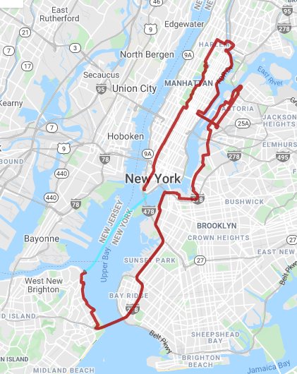 2021 td five boro bike tour