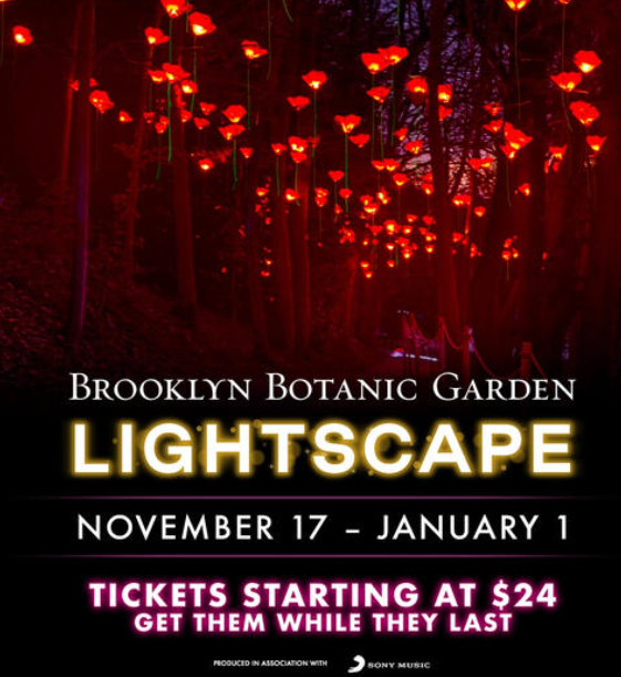 Brooklyn Botanic Garden Lightscape